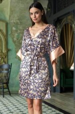Mia-Amore Carol 7384 короткая туника из атласа