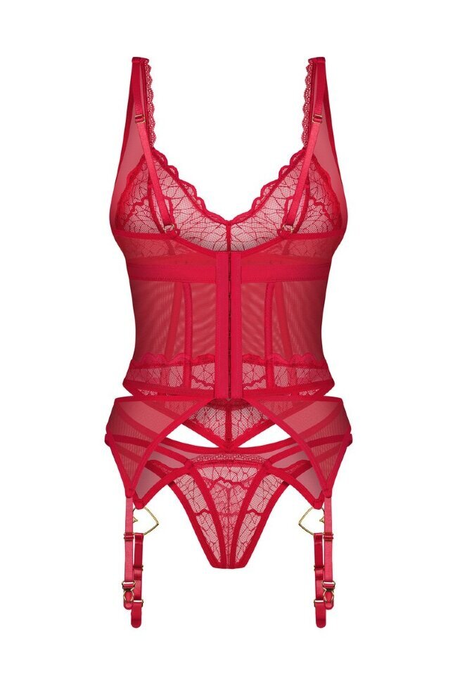 Obsessive Cupide Desir комплект из корсета и стрингов