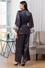 Mia-Amore Aletta 4445 шелковый комплект из трех предметов