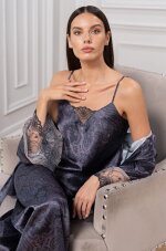Mia-Amore Aletta 4445 шелковый комплект из трех предметов