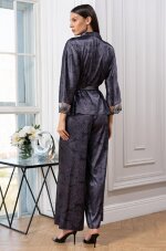 Mia-Amore Aletta 4446 шелковый комплект с жакетом на пуговицах