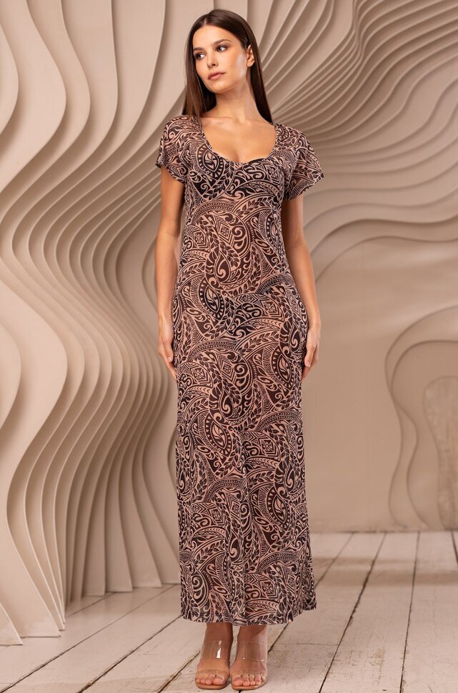 Платье из микросетки Mia-Amore Beverly 2397