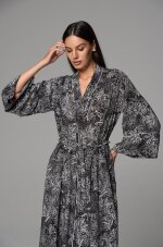 Mia-Amore Joline 5589 халат на поясе из вискозы