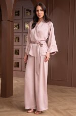 Mia-Amore Smoky Rose 9015 комплект из брюк-палаццо и жакета
