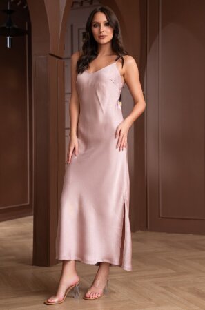 Mia-Amore Smoky Rose 9018 шелковая ночная сорочка