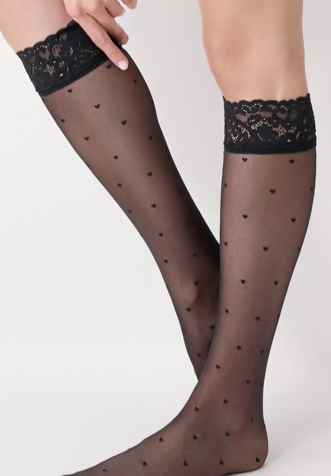 Гольфы с кружевной резинкой Oroblu Sweetie