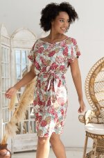 Туника с коротким рукавом из вискозы Mia-Amore Tahiti 5294