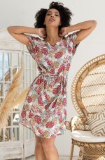 Туника с коротким рукавом из вискозы Mia-Amore Tahiti 5294
