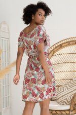 Туника с коротким рукавом из вискозы Mia-Amore Tahiti 5294