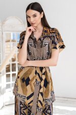 Mia-Amore Martinika 5285 домашний комплект с купонным принтом