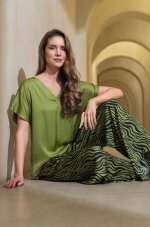 Mia-Amore Irma 4156 брючный комплект из шелка и вискозы