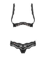 Комплект из бюста и стрингов Obsessive Luvae