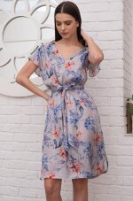 Туника короткая из шелка и вискозы Mia-Amore Lilia 4124