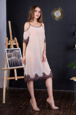 Изысканная сорочка из шифона Mia-Mia Inessa 17265