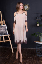 Изысканная сорочка из шифона Mia-Mia Inessa 17265