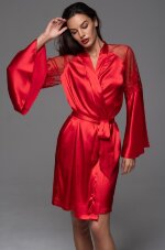 Mia-Amore Merlot 4743 короткий шелковый халат