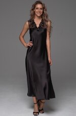 Mia-Amore Merlot 4747 однотонная сорочка ниже колен