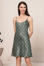 Mia-Amore Bergamo 4380 короткая шелковая сорочка без подреза