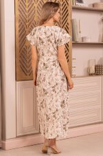 Mia-Amore Dorin 5655 длинное платье с коротким рукавом