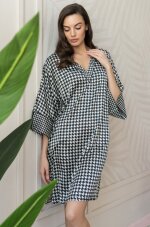 Короткая туника из смесового шелка Mia-Amore Julianna 3975