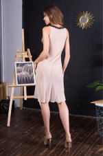 Сорочка на широких бретелях из шифона Mia-Mia Inessa 17264