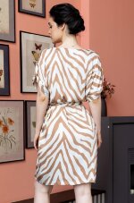 Короткая туника из вискозы и шелка Mia-Amore Seville 5061