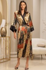 Mia-Amore Klimt 4429 эффектный шелковый халат