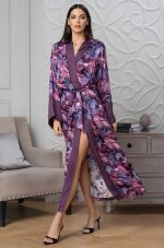 Mia-Amore Kameya 4459 яркий домашний халат из натуральных волокон