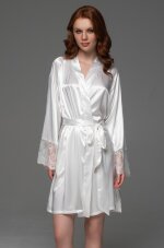 Mia-Amore Adelaida 4703 короткий халат с широкими рукавами