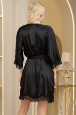 Однотонный короткий халат Mia-Amore Arianna 3943