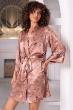 Mia-Amore Sienna 9133 короткий халат в розовых тонах