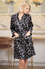 Кимоно из двухцветного атласа Mia-Amore Winter Cherry 7153