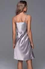 Mia-Amore La Perla 4711 однотонная шелковая сорочка